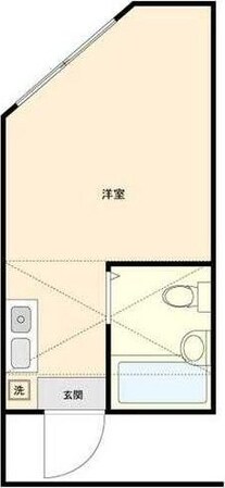 シャトウ河辺の物件間取画像